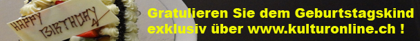 Gratulationen über Kulturonline.ch