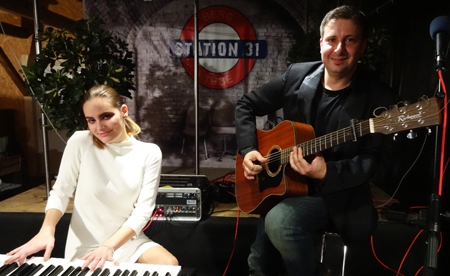 Ladyva und Robert Bartha fetzten durch die Musik-Bar «Station 31»