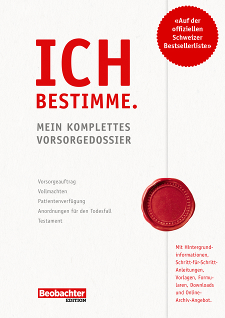 «Ich bestimme» von Käthi Zeugin. Erschienen bei Beobachter Edition.
