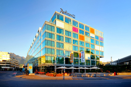 Das moderne Radisson Blu Hotel in Luzern ist fast so etwas wie die Homebase vom faszinierenden KKL, dem Kultur- und Kongresszentrum