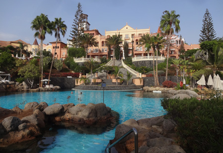 Märchenlandschaft im Hotel Bahia del Duque in Costa Adeje auf Teneriffa
