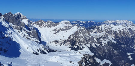 Die Bergwelt vom Titlis aus betrachtet auf Kulturonline.ch