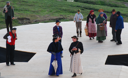 Szenenbild aus «Matterhorn: No Ladies Please!» Freilichtspiele Zermatt auf Kulturonline.ch