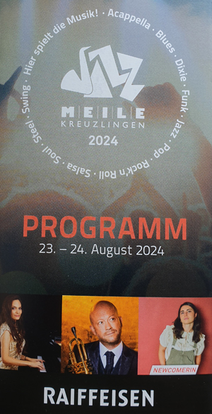 JazzMeile 2024 in Kreuzlingen auch in diesem Jahr mit Top-Programm