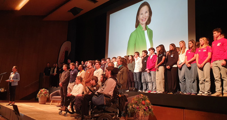 Der Kanton Thurgau ehrte Spitzensportler und Olympiateilnehmende – Event-Kultur und Sport in Harmonie