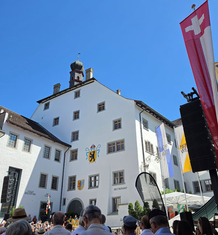 Geschichtsträchtige Perle: Der Hof zu Wil im Kanton St.Gallen nach der Gesamtrenovation feierlich eröffnet